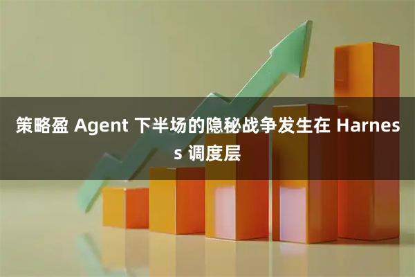 策略盈 Agent 下半场的隐秘战争发生在 Harness 调度层